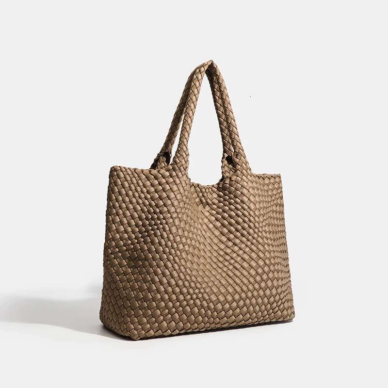 Large Capacity High Design Women's Bag Premium Handwoven Nylon Bag With Urious Finish Women Shoulder Bags