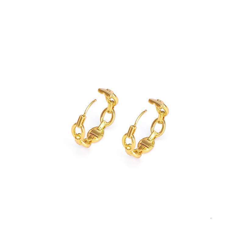 LA FESTIN Designer Female 2021 New Trendy Simple Retro Fashion Jewelry Niche Temperament Earrings Ins