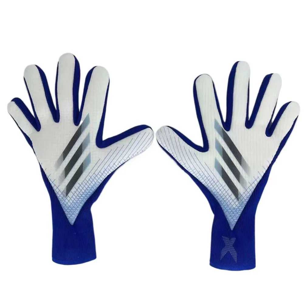 1 pair of cushioned goalkeeper gloves breathable and non slip latex gloves soft and adjustable football goalkeeper gloves for football matchesXJ250412