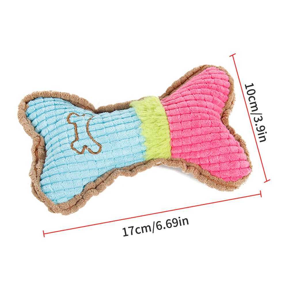 High Quality 1 pet sound grinding bite resistant plush toy for cats and dogs supplied with corn cob bones T2504012