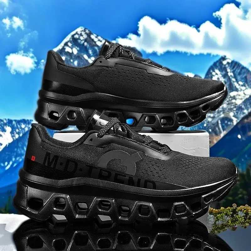 RASMEUP New Men Soft Wear-resistant Breathable Sports Shoes Men Workout Sneakers Running Shoes Cushioning Non-slip Hot Selling Z250411