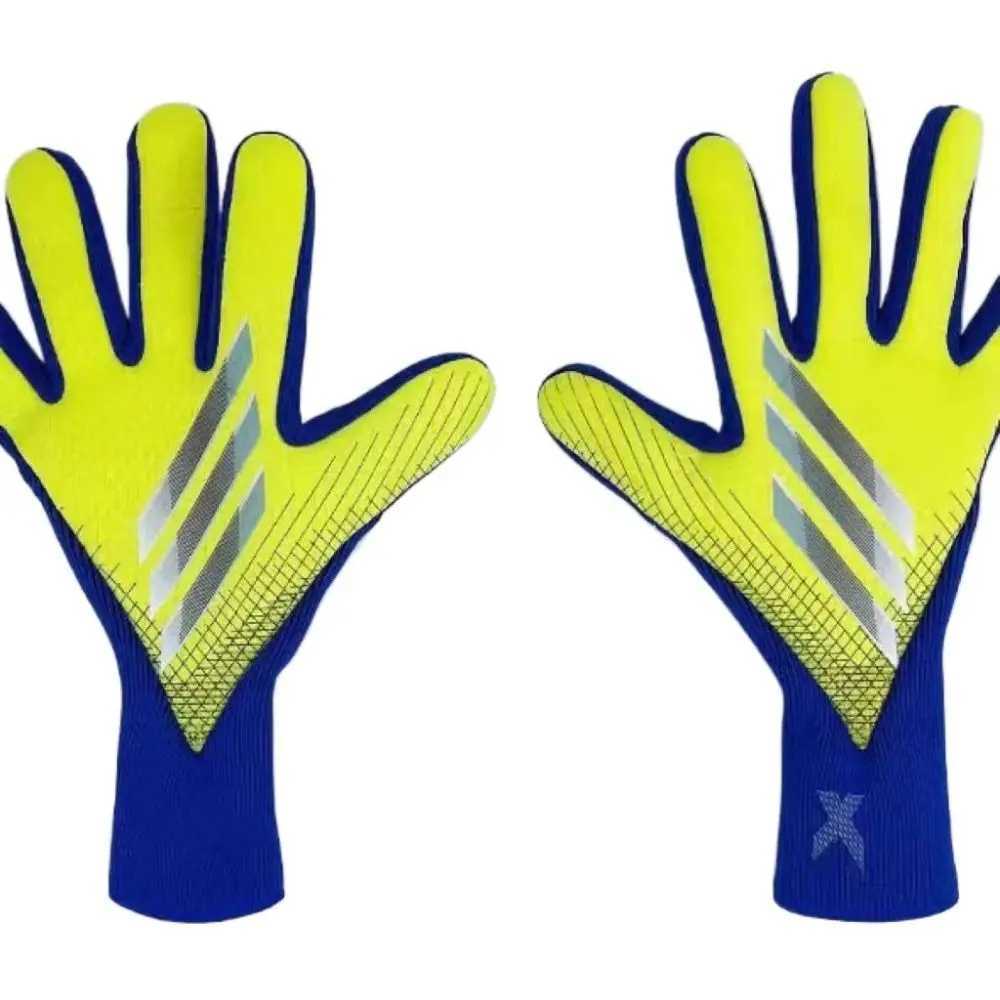 1 pair of cushioned goalkeeper gloves breathable and non slip latex gloves soft and adjustable football goalkeeper gloves for football matchesXJ250412
