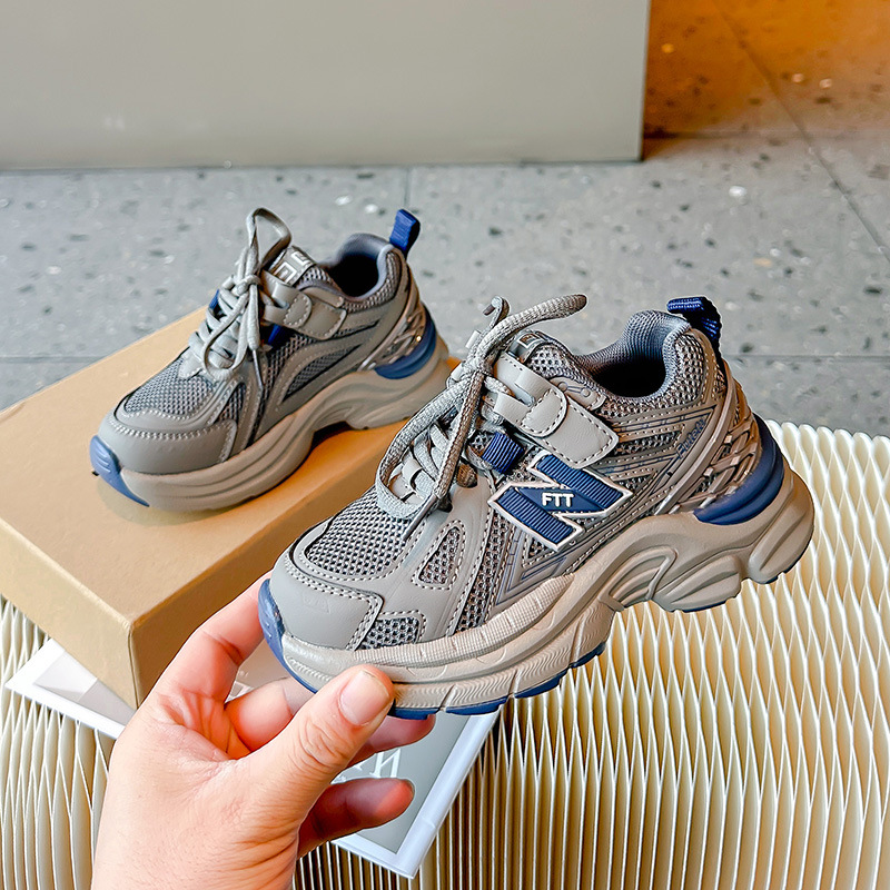 designer shoes 2025 Children's sports shoes Girls' dad shoes dad shoes Casual boys' shoes for middle and big children