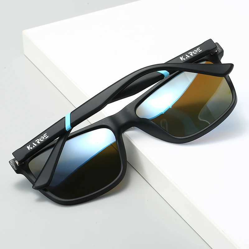 KAROS Polarized Sunglasses Men Women Sports Fishing Mirror Sun Glassses Driving Outdoor Travel Ultralight UV400 Eyewear YZ2015 Z250411
