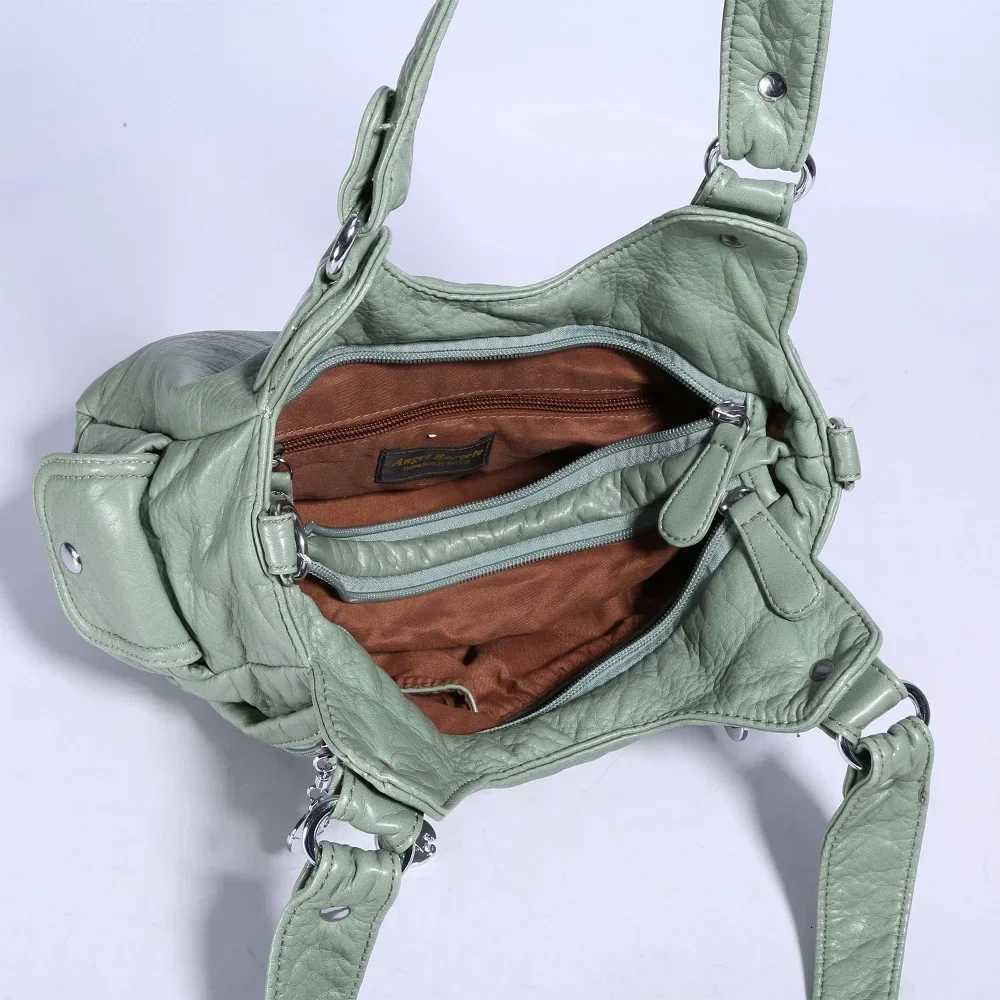 Bag Fashion Women Handbag PU Leather Shoulder Bag Top-handle Handbag Female Satchel Ladies Shoulder BagsW251111