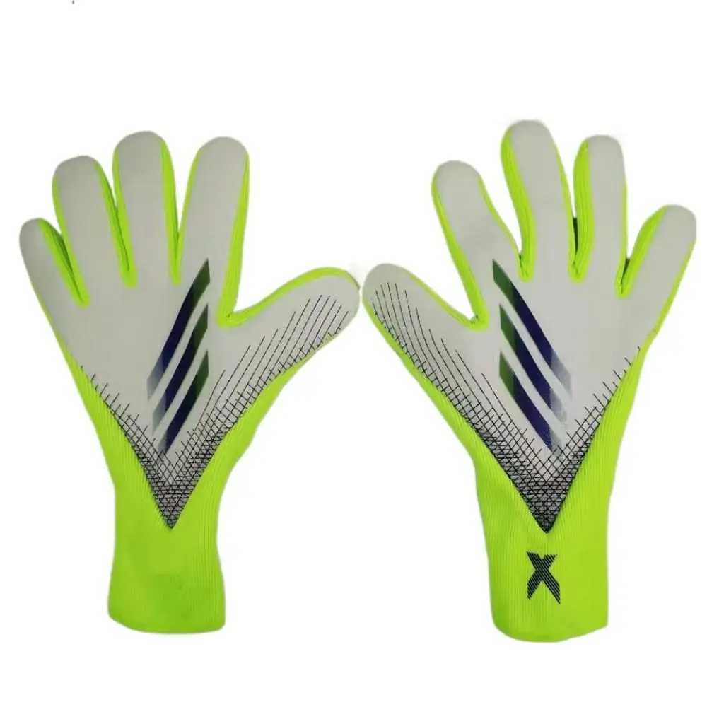 1 pair of cushioned goalkeeper gloves breathable and non slip latex gloves soft and adjustable football goalkeeper gloves for football matchesXJ250412