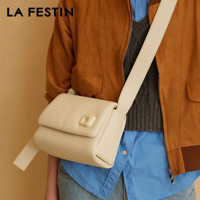 LA FESTIN Bags Trend 2024 Women's New Style Shoulder Messenger Cloud Designer Crossbody Bag