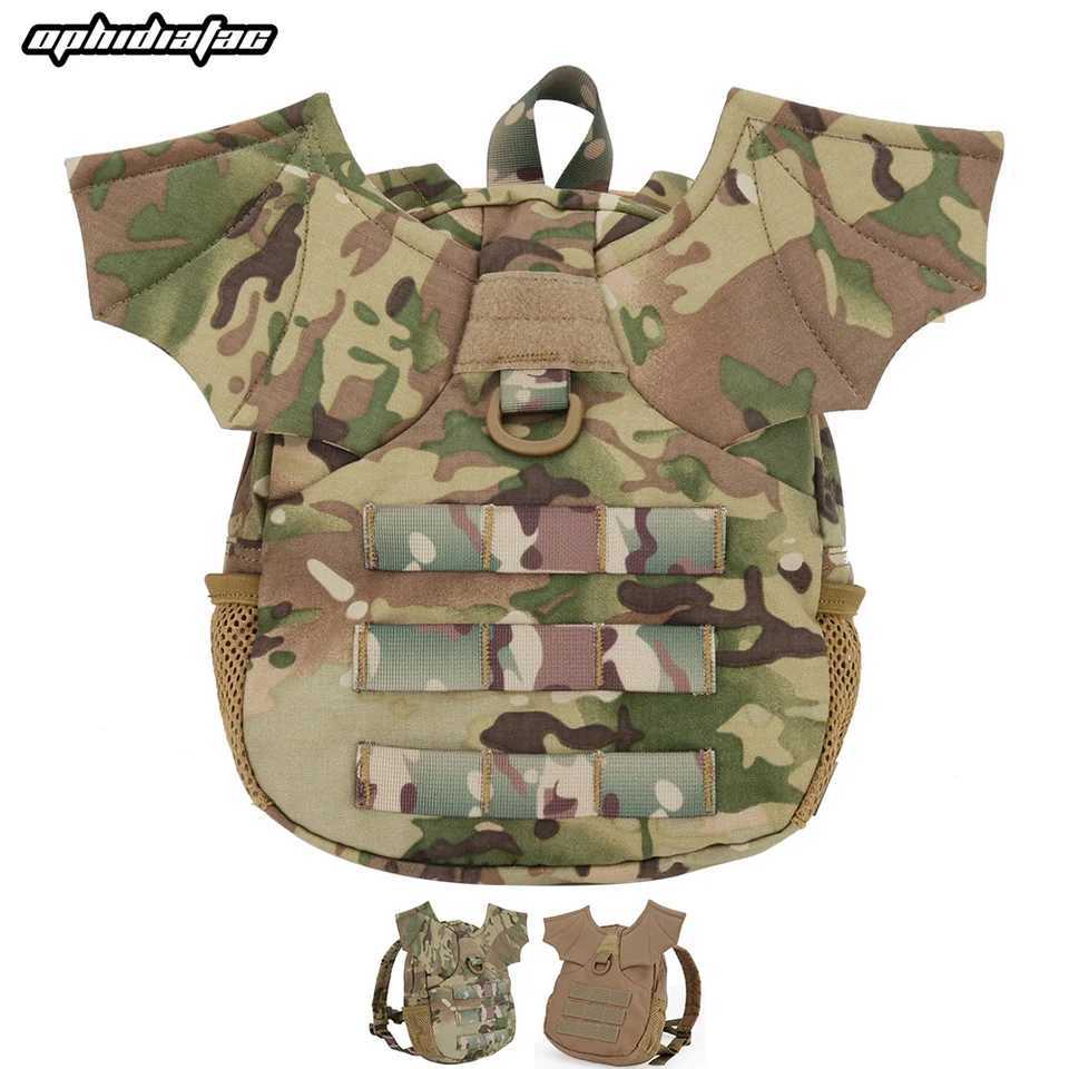 OphidianTac Little Devil Kids Backpack Small Bags Hiking Outdoor Travel Bag Boys Girls Children Vacation Bag Z250411