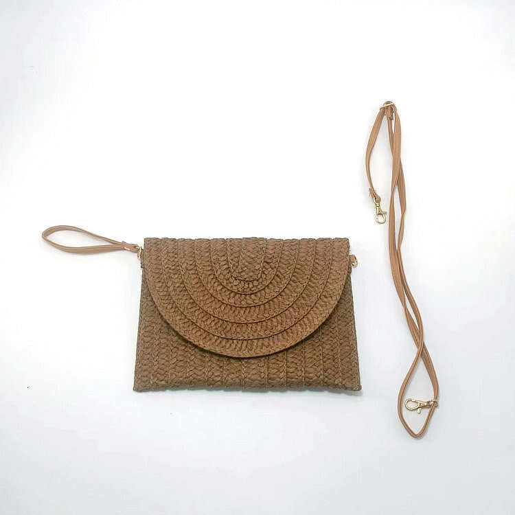 designer bag 2025 New Handheld Single Shoulder Paper Woven Women's Bag Simple and Fashionable Street Trend Internet Celebrity Summer