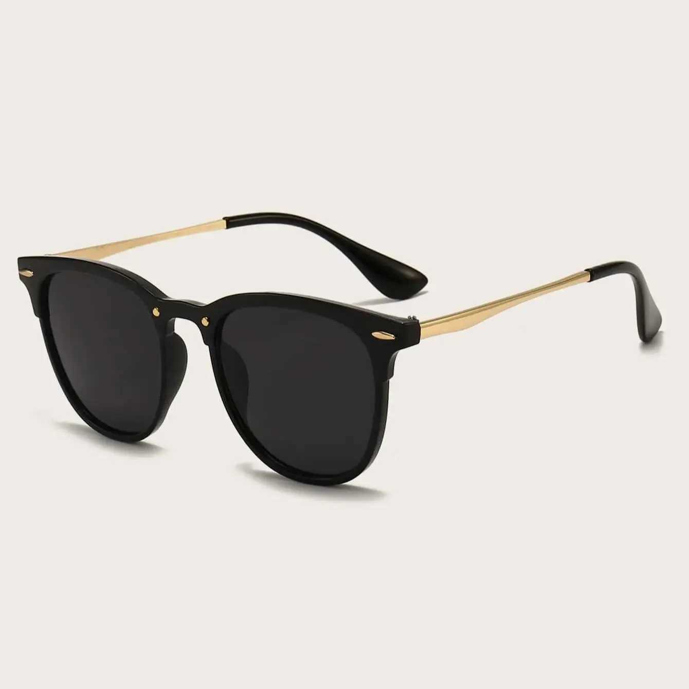 4pcs Fashion Brand Sunglasses Women Brand Desginer Cat Eye Sun Glasses Classical Rivet Cateye Female Shades Eyeglasses UV400C250411