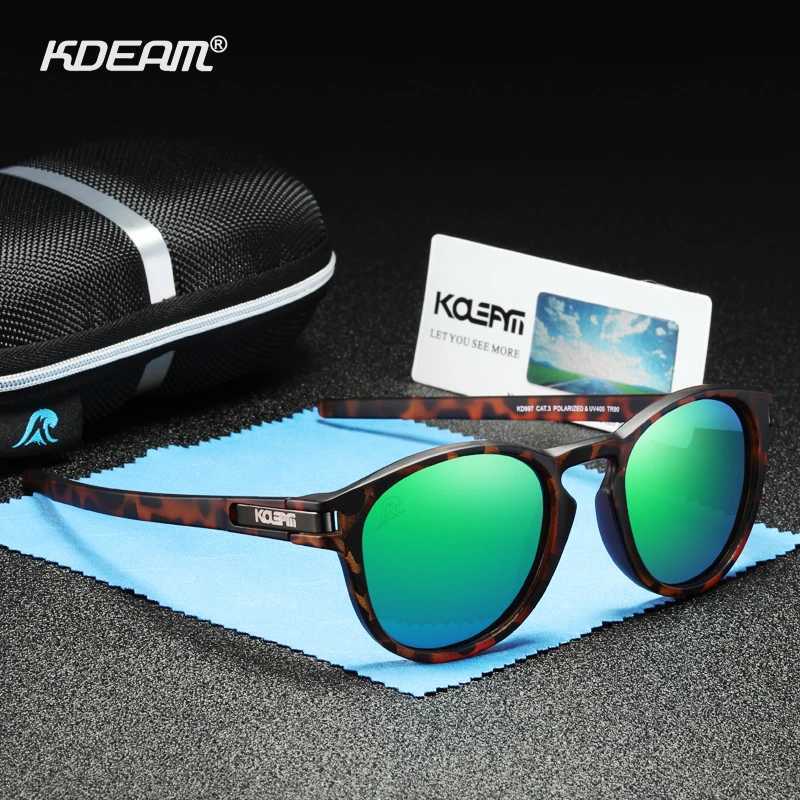 KDEAM Skateboarding Stylish Polarized Sunglasses Men Flexible TR90 Frame Keyhole Bridge Mirror Coating Sun Glasses Women KD997 Z250411