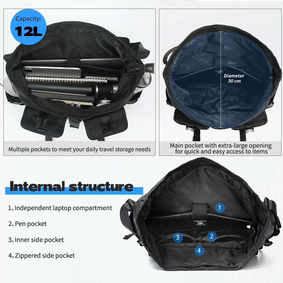 Lifetime Warranty Fashion Messenger Male Shoulder 13.3Inch Laptop Bag Outdoor Crossbody For Men Cycg Bags Boys