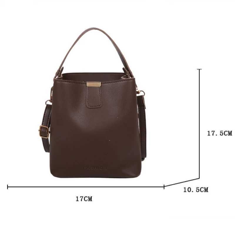 Womens PU leather handbag casual handbag womens messenger shoulder bag brand design womens handbag Bolsa blackXJ250412