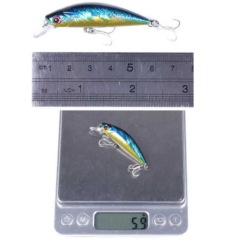 WESTBASS Micro Minnow Bait 6cm-5.5g Sinking Fishing Lure Trolling Crankbait Jerkbait Swimbait Tungsten Weight Bass Isca Pesca Z250411