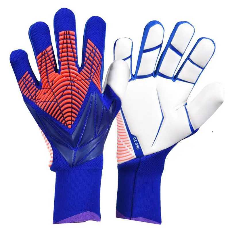 Silicone Soccer Goalkeeper Gloves Anti-slip Goalie Glove Football Goalie Gloves Finger Protection Soccer Equipment All For FootbW251112