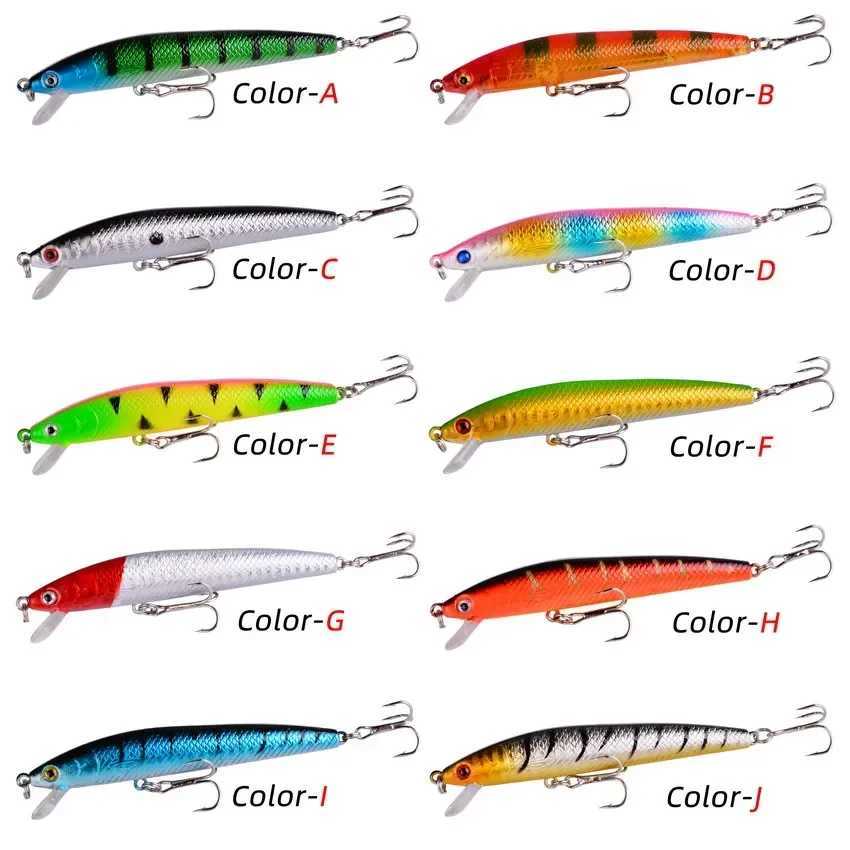 1Pcs Japanese Minnow Fishing Lures Floating Hard Bait95mm 7g Artificial Bait Wobbler Crankbait Carp Perch Pesca Fishing Tackle Z250411