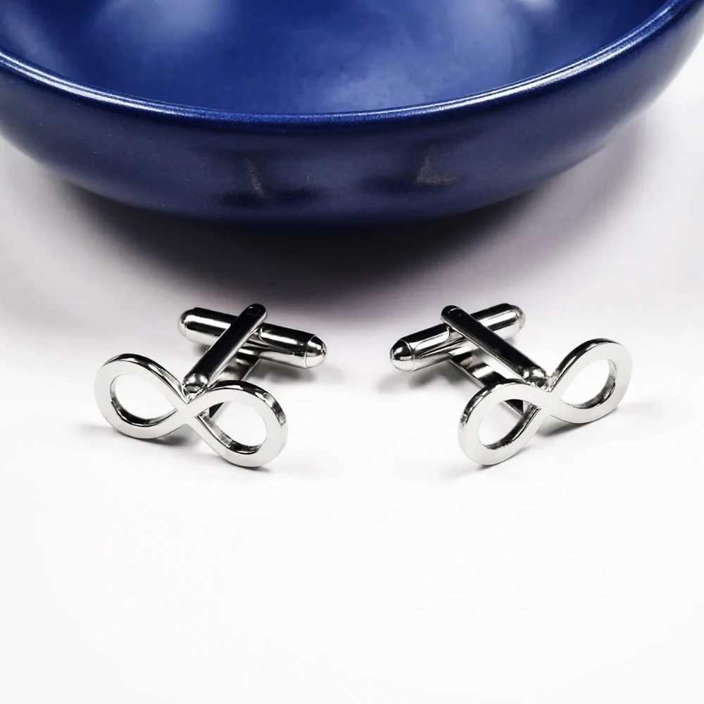 Stainless steel unlimited cufflinks personalized cufflinks grooms wedding cufflinks Fathers Day giftsT250412