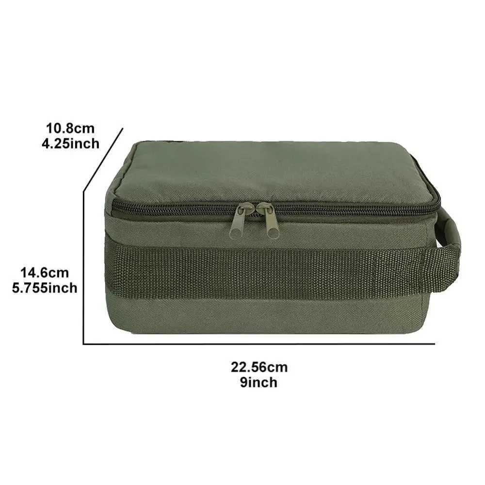 40%HOTFishing Bag Portable Multi Compartment Fishing Reel Line Lure Gear Bag Fishing Reel Storage Bag Suitcase Z250411