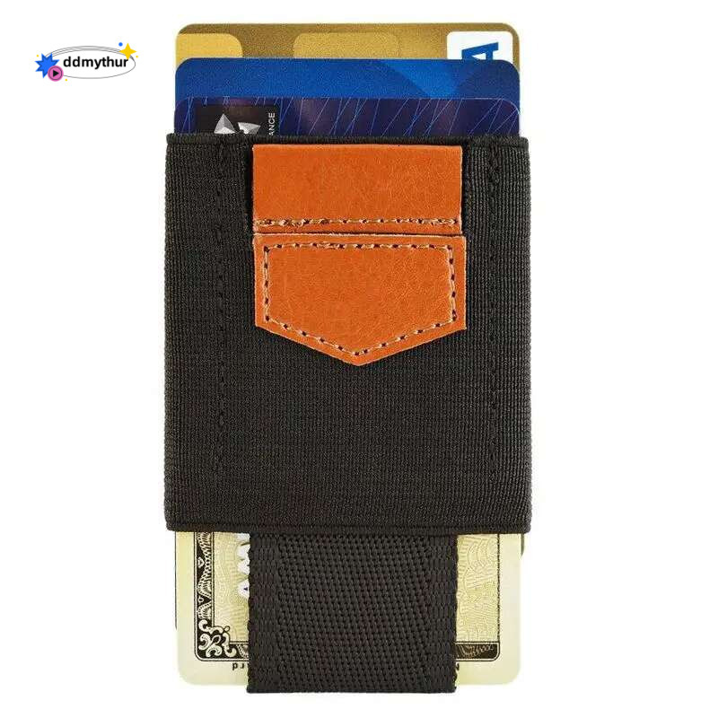 Minimalist Super Slim Wallet Holder Credit Card Case Coins Purse for Women Pocket Magic Elastic Men Wallets ddmythur
