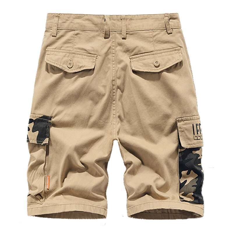 Men Cotton Cargo Outdoor Beach Casual Male Camouflage Streetwear Shorts Mens Sport Work Safari Short Trousers