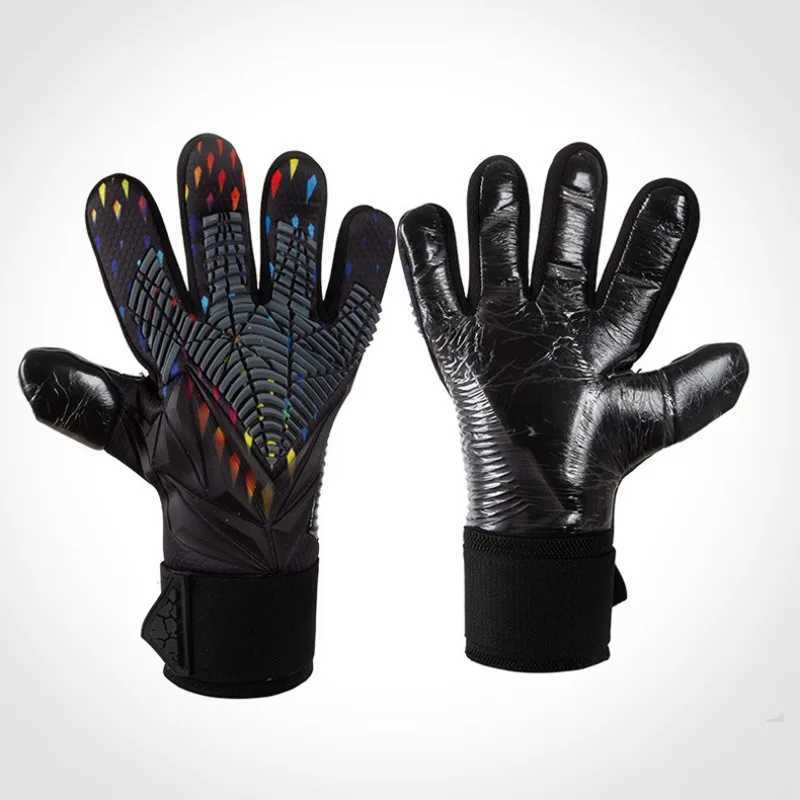 New goalkeeper football gloves for adult games professional anti slip childrens latex goalkeeper glovesXJ250412