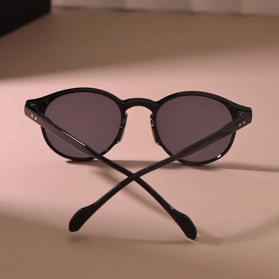 Vintage Round Sunglasses Women Men Fashion Retro Sun Glasses Female Male Designer Outdoors Mirror Punk Shades Oculos De Sol Z250411