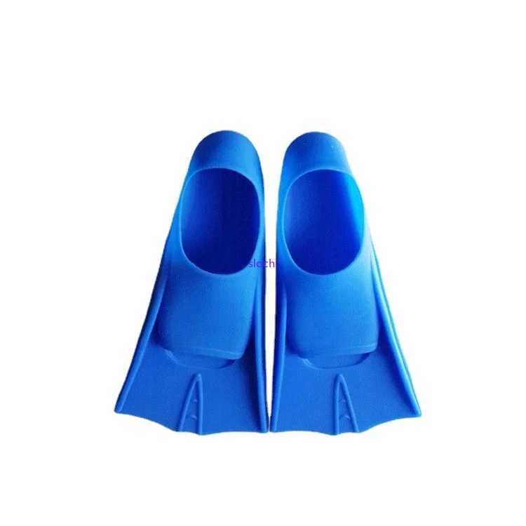 New Summer Childrens Diving Fin Training Diving Equipment Wholesale Silicone Swimming Fin Freestyle Silicone Short Flip CoverY250412