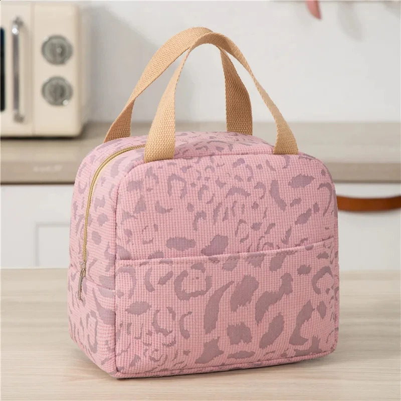 Female insulated bento bag aluminum foil rice bag student bento bag 250410