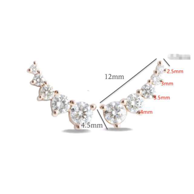 Fancy Jewelry 14K/18K Gold Plated Fashion Huggies Earring for Women Earring Jewelry