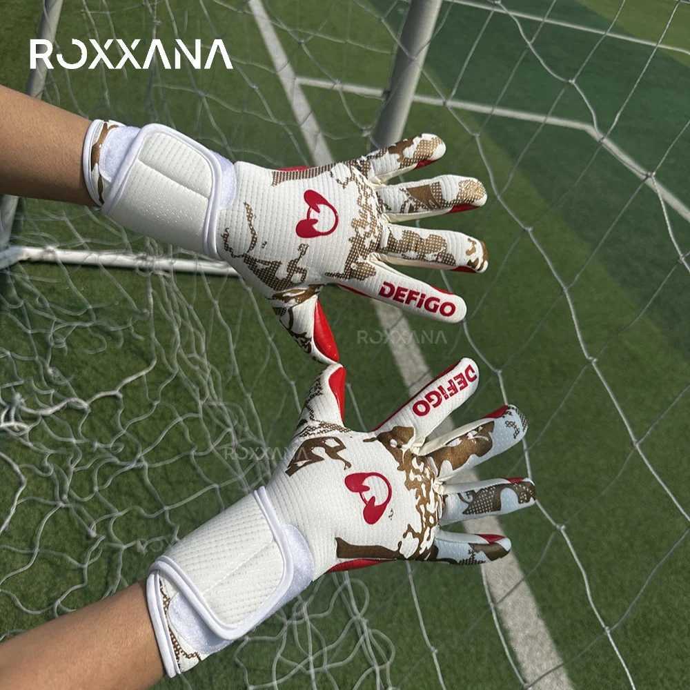 ROXXANA Protective High - Performance Gloves Grip Latex Anti - Slip Durable for Soccer Goalkeepers in Training Matches DealW251112