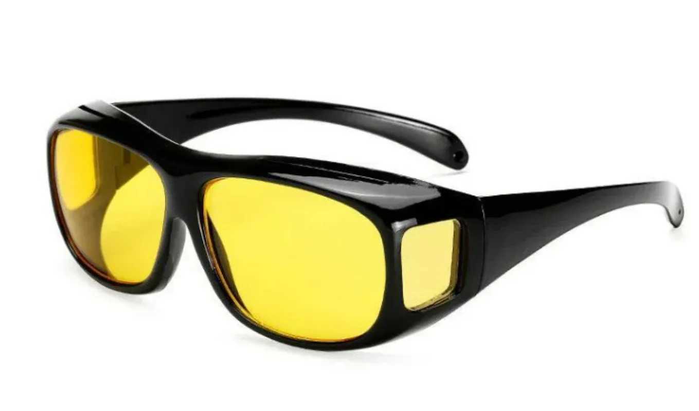Anti-Glare Night Vision Driver Goggles Fashion Sunglasses Cycling Goggles Night Driving Enhanced Light Glasses Car AccessriesC250411