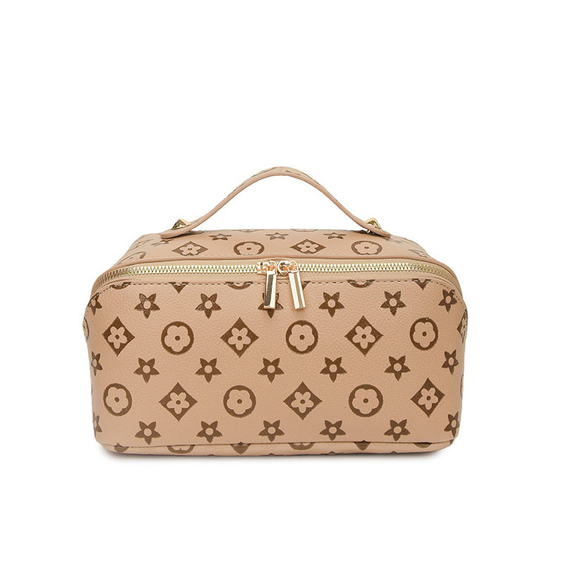 Free Shipping Women Portable Storage Pouch New Design Print Makeup Bag Large Capacity Travel Toiletry Bag Multiple Colors Available