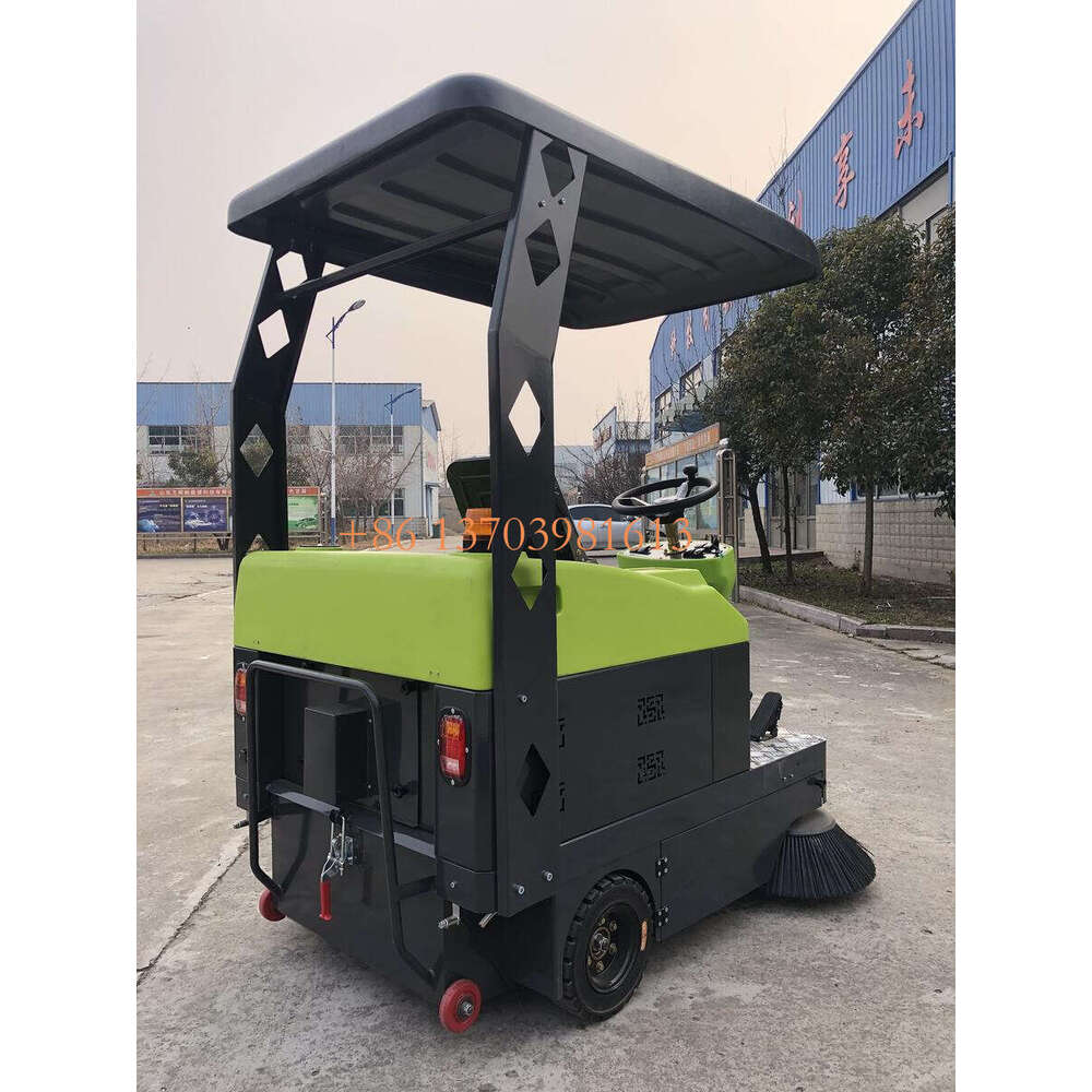 Factory Supply Electric Ride-On Street Sweeper Commercial Industrial Property Supermarket Cleaning Core Motor Pump Gear