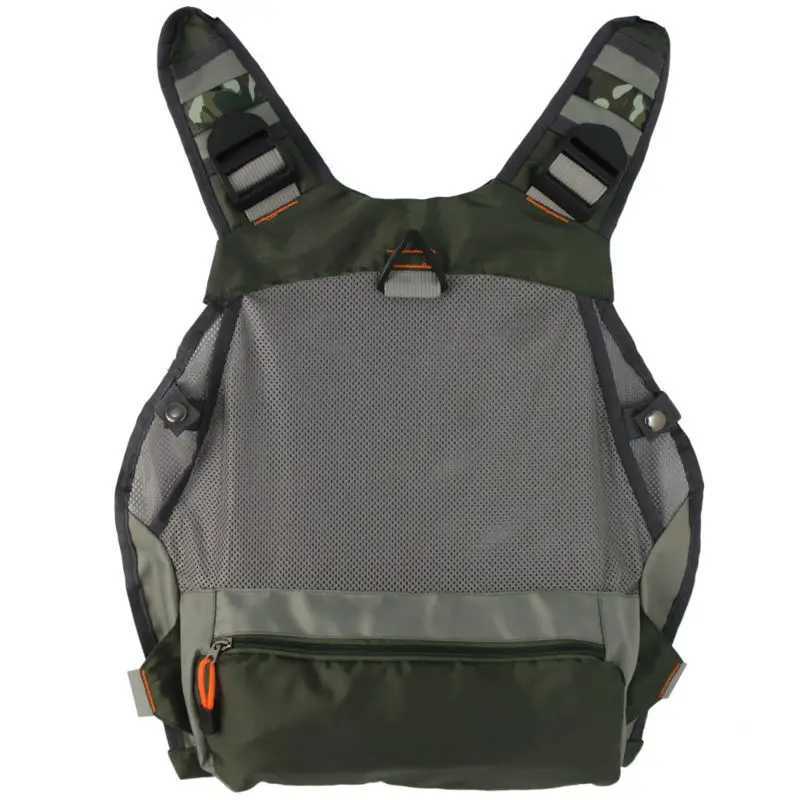 Fly Fishing Vest Multi Pocket Mesh Adjustable Size Gifts for Men and Women Z250411