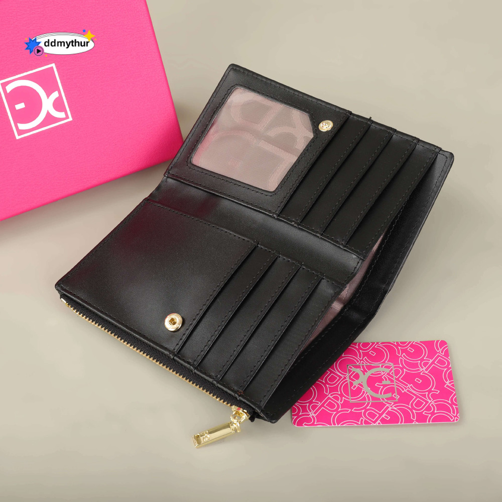 PG wallet Fashion Classic Retro Women's Universal Letter Printed Portable Card Bag Zero Wallet ddmythur