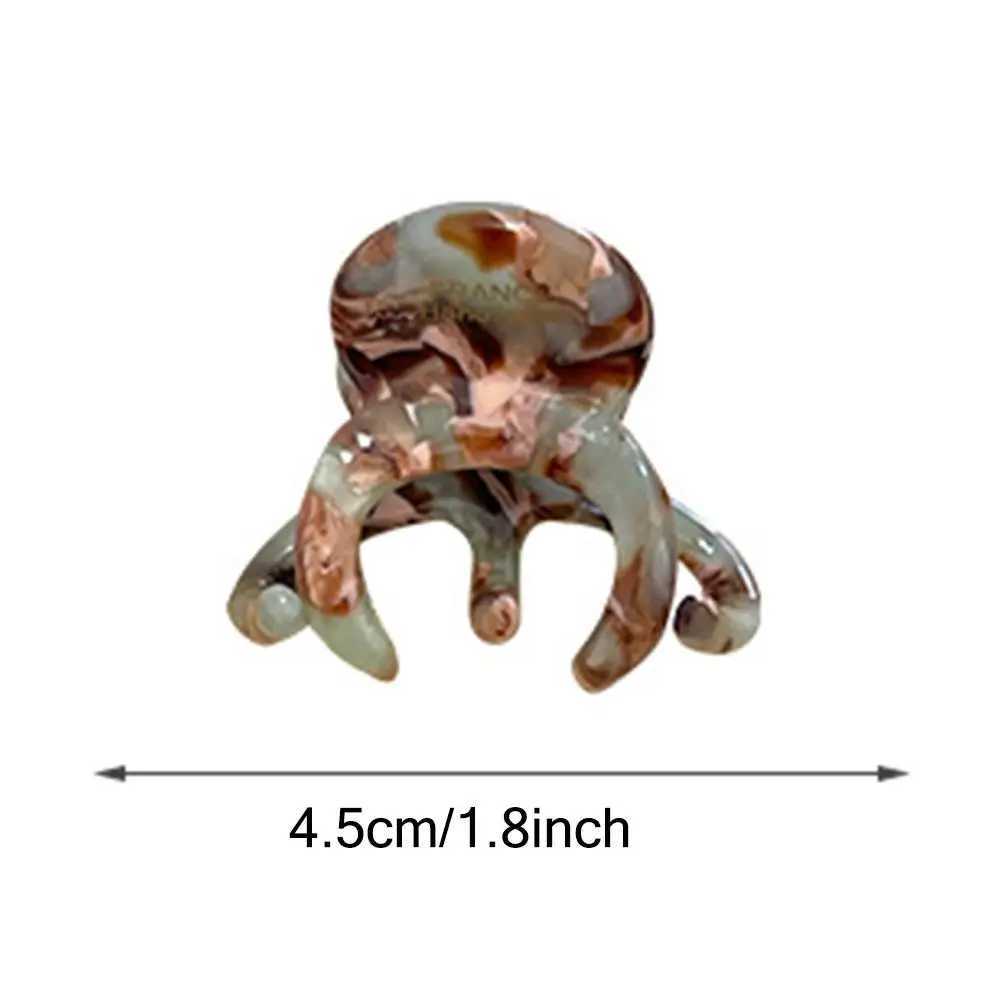 French acetate hair clip vintage crab shark clip elegant high ponytail clip womens fashionable hair accessory Y2504012