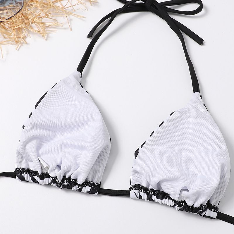 Women's Clothing Split Print Bikini