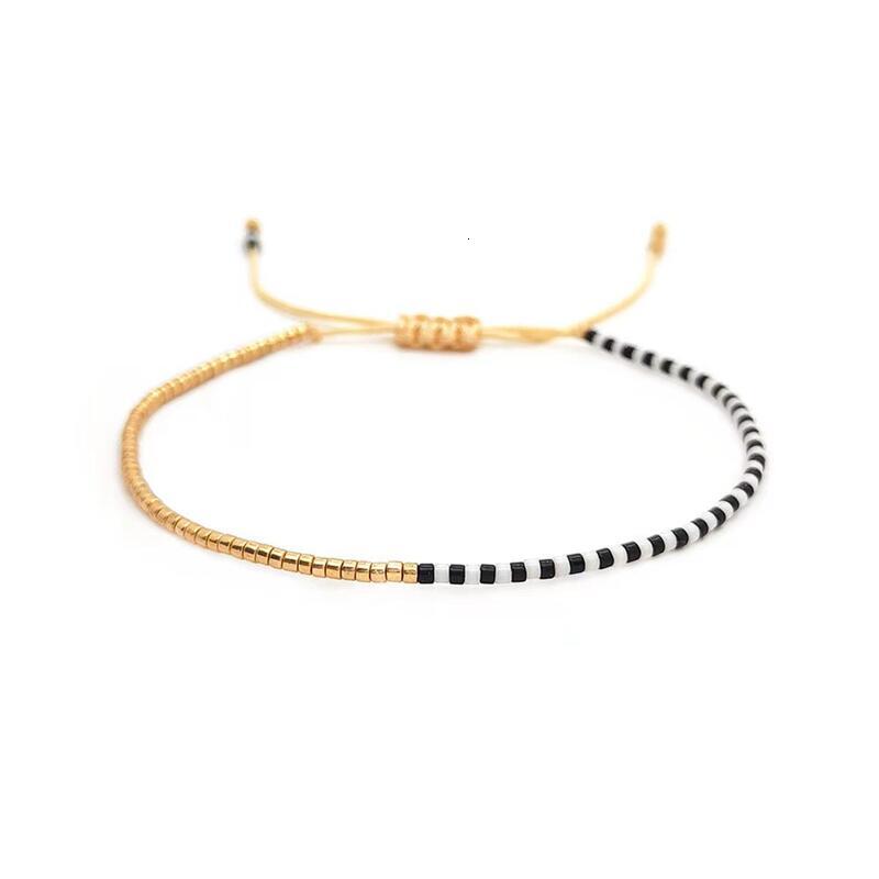 Boho Chic Stackable Beaded Bracelets Set