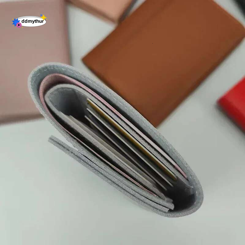 New Cute Wallets Small Hasp Girl Credit Card Holder PU Leather Coin Purse Female Wallet Short Purses for Women ddmythur