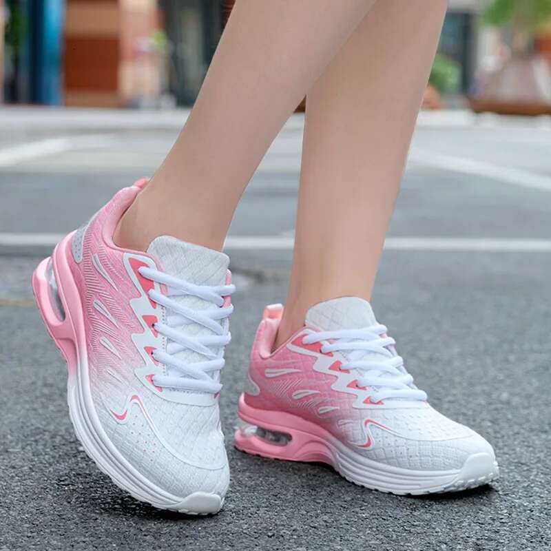 2025 Summer New Casual Sports Shoes Comfortable, Breathable, Lightweight Air Cushion, Anti slip and Wear resistant Women's Designer Fashion Runni