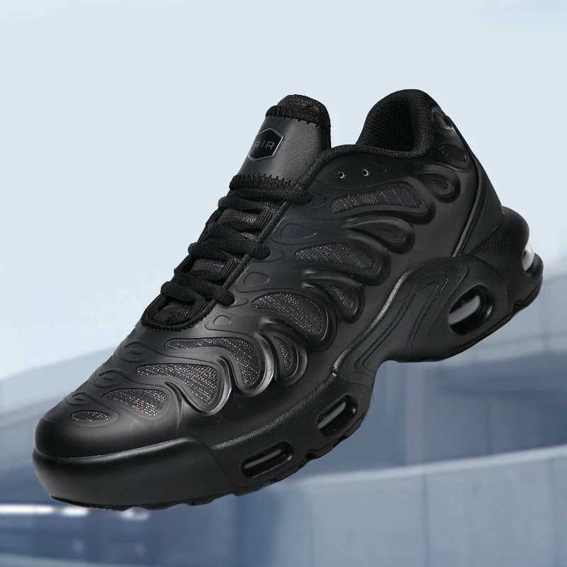 Mens shoes shock-absorbing classic lightweight flat mesh breathable sports shoes comfortable pads running sports shoes W250412