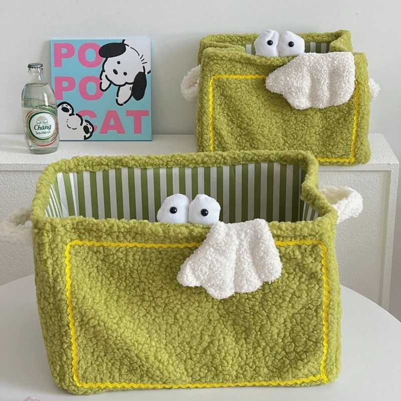 Miscellaneous Snacks Toys Sorting Basket He Toy Basket Cute Decoration Storage Basket Cartoon Foldable Dirty Clothes Basket Y251112
