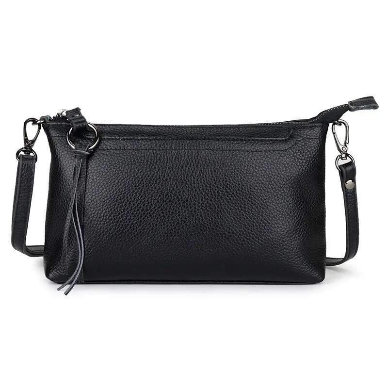 Small Genuine Leather Crossbody Bag Mobile Phone Purse Versatile Female Messenger Bags For Women