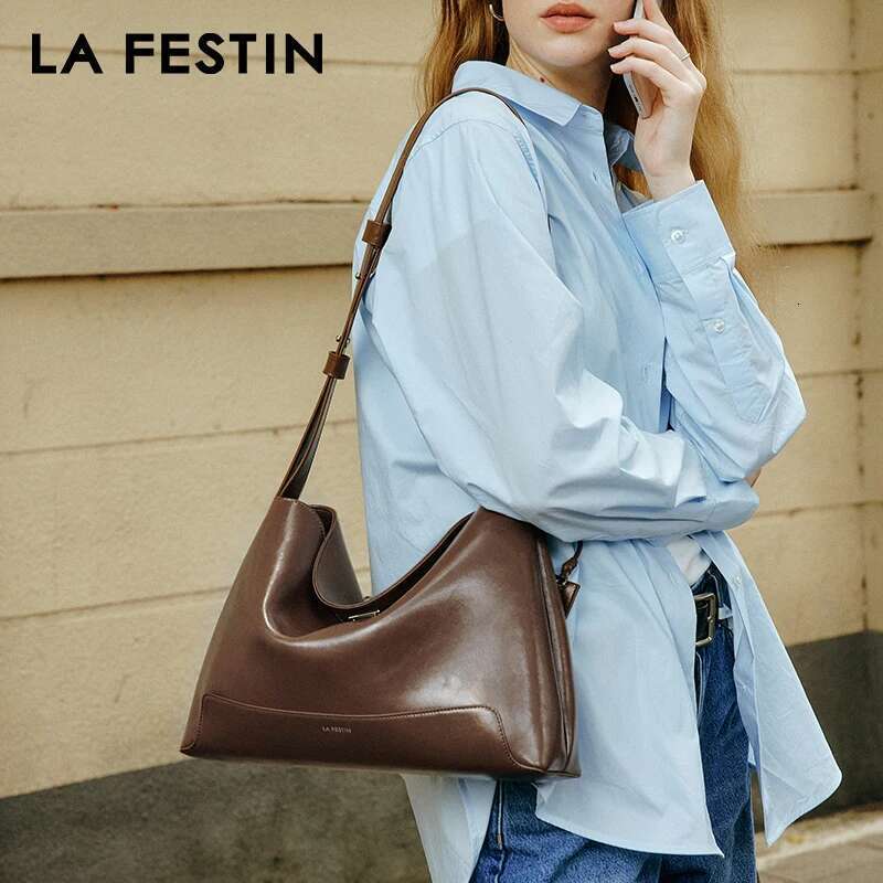LA FESTIN Original Brand Shoulder Crossbody Popular Tote Bags For Women Large Capacity Fashion Leather Bag
