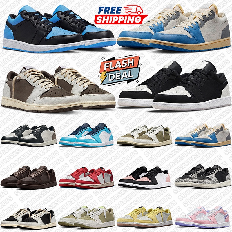 free shipping designer sneakers travis 1 traviscots 1s Casual Shoes men women Red Blue Grey classic fashion outdoor sports trainers sneaker 36-47