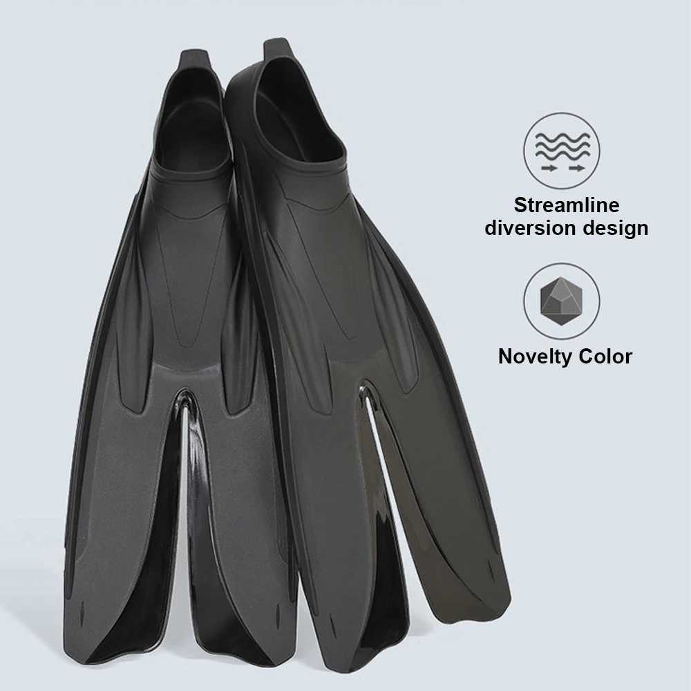 Professional split frog shoes anti slip crawling diving snorkeling training flip up diving shoes swimming equipmentY250412