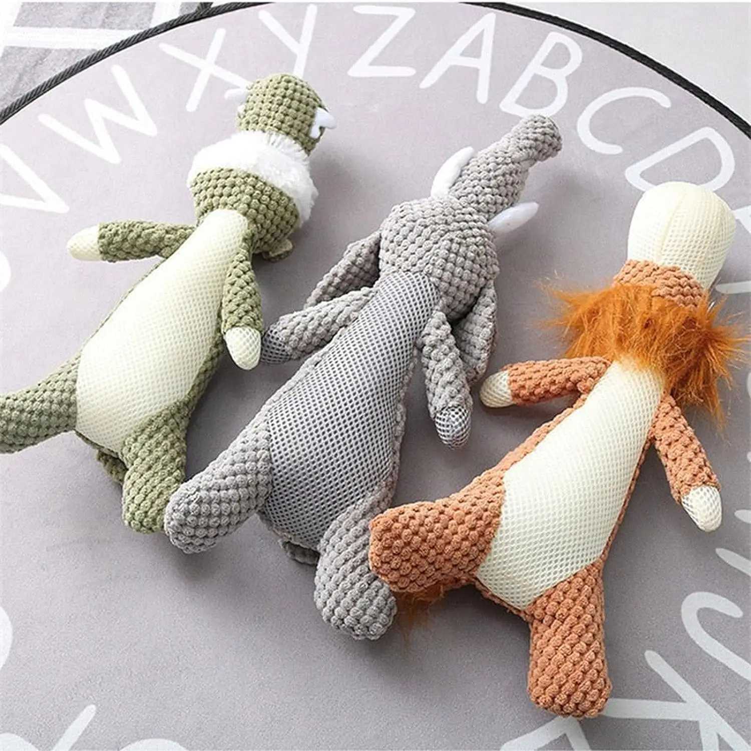 High Quality Pet dog toys for large dogs cute plush squeeze filled toys durable wool chew cute soft toys pet plush toys dog accessories T2504012