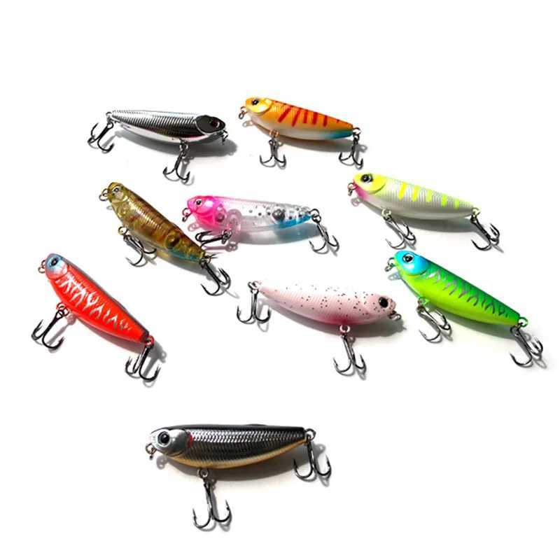 1pcs Sparrow Pencil Surface Fishing Lure Wobblers 50mm 5g Topwater Fishing Top Walkers The Best Bass Surface minnow hard bait Z250411