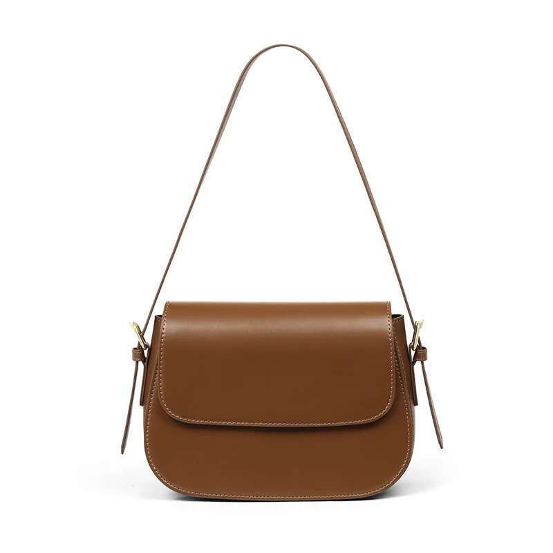 Designer Bag Genuine Leather Woman Small Square Shoulder Handbags Ladies Crossbody Bags Designer Minimalism Tofu Bag