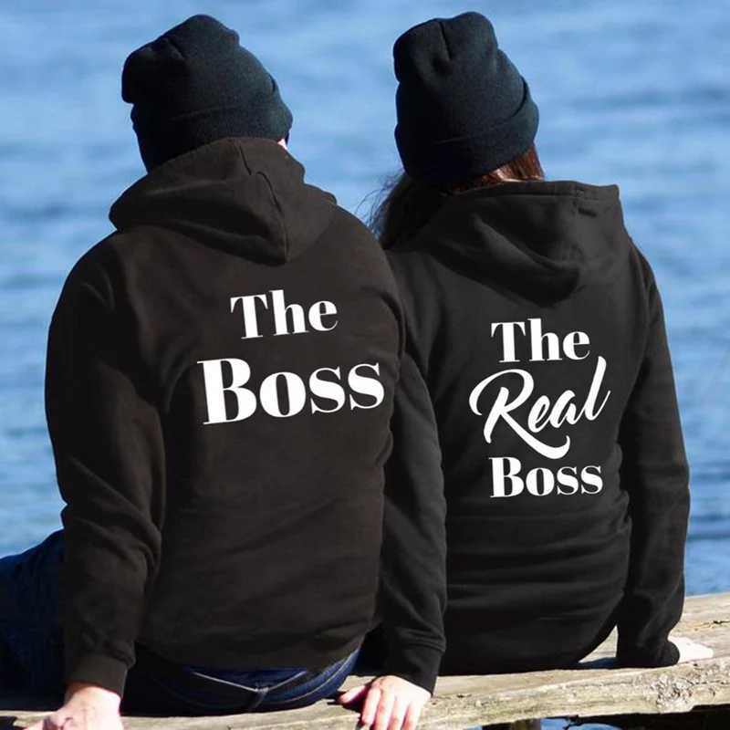 POD customization Lovers Couples Hoodies Casual Pullovers Gift Funny Couple Hoodies Women Men Lovers Letter Printed SweatshirtT251112